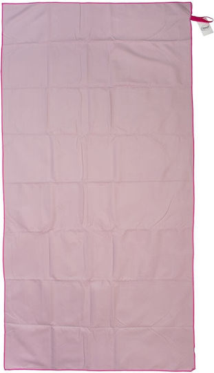 Dimcol Microfiber Face Towel 200gr/m² Fuchsia 80x50cm