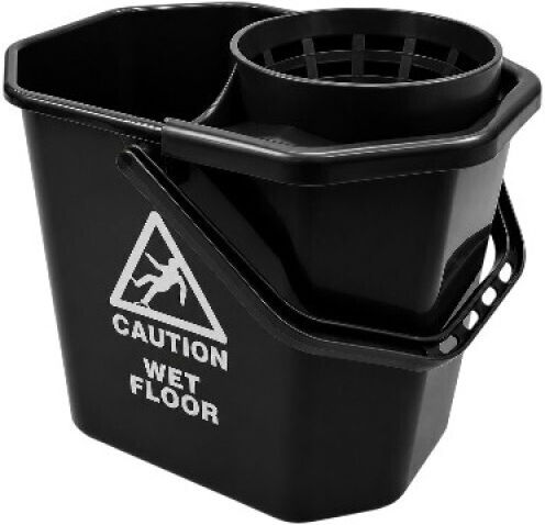 IPC Pulex Plastic Bucket with Wringer Capacity 12 L Red