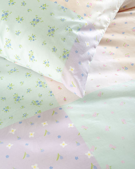 Rythmos Junie King Size Bed Sheet Set 270x290cm Multi (4 Pieces)