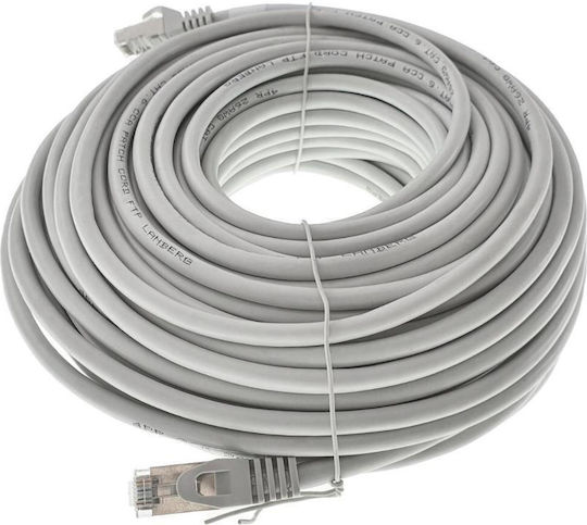 Lanberg F/FTP Cat.6 Ethernet Network Cable 30m Gray