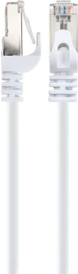 Schwaiger S/FTP Cat.6 (Gigabit) Καλώδιο Δικτύου Ethernet 10m Λευκό