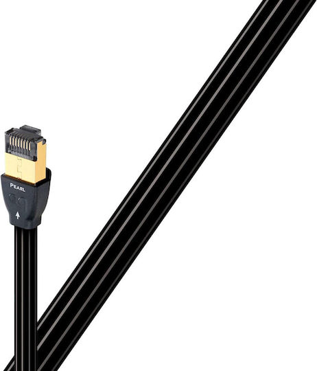 Audioquest Cat. 7 (10 Gbps) Ethernet мрежов кабел 3 m Черен