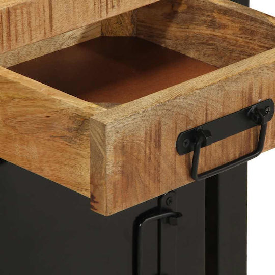 Bedside Tables Solid Wood Brown 2 pcs 40x30x50cm