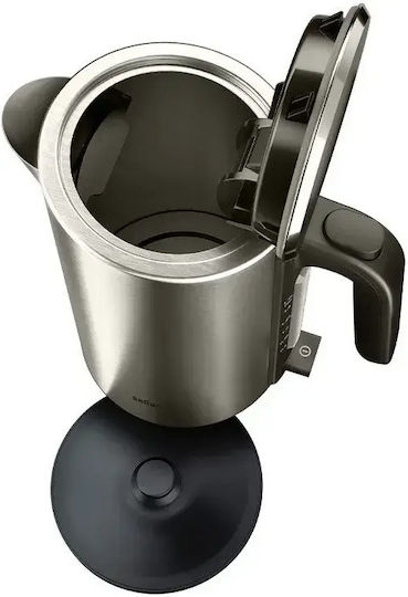 Purshine Wk5200bk Fierbător 1,7 l 2200 W Gri