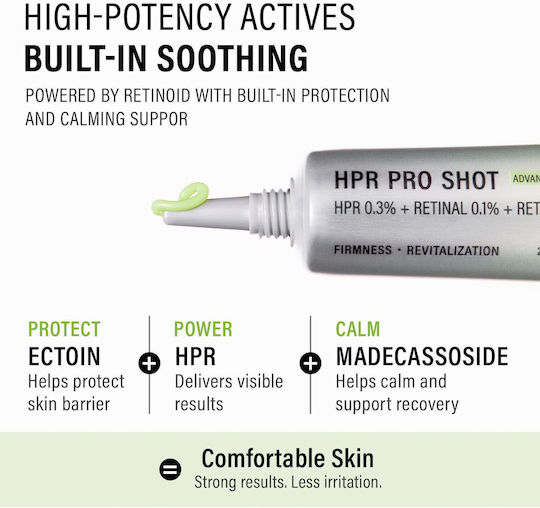 HPR Pro Shot Anti-Aging Facial Serum with Retinal & Retinol for Firming 20ml