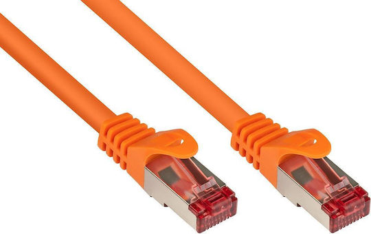 Alcasa S/FTP Cat.6 (Gigabit) Cablu De Rețea Ethernet 1m Portocaliu
