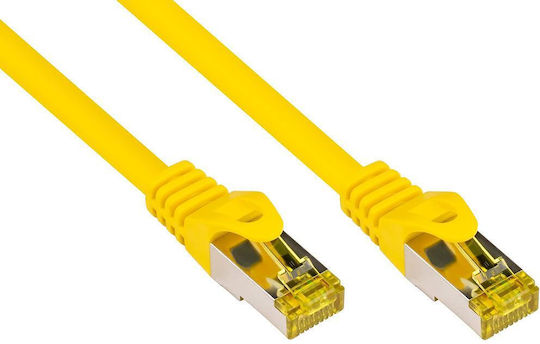 Good Connections S/FTP Cat.7 Ethernet Network Cable 0.5m Yellow