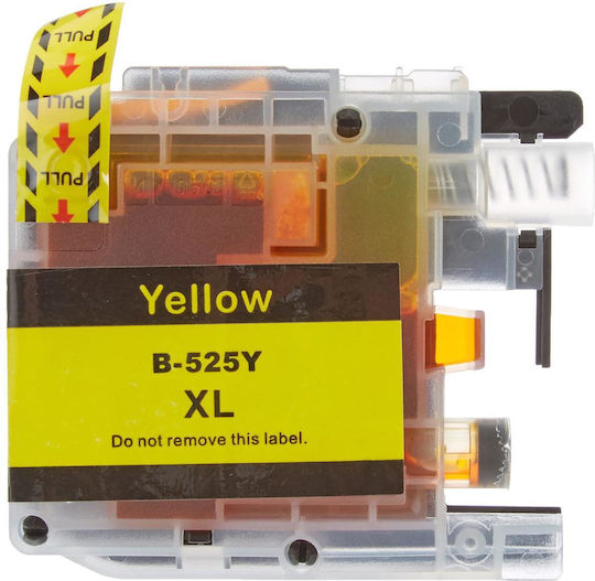 Actis Συμβατό Μελάνι Εκτυπωτή InkJet Brother LC525YXL 15ml Κίτρινο 1τμχ