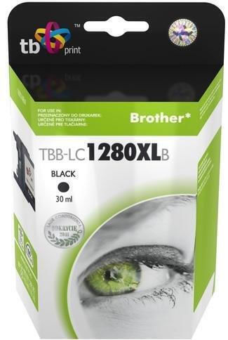 TB Print Kompatible Tintenstrahldrucker-Tintenpatrone Bruder LC1280XL 915 Seiten 30ml Schwarz 1Stück