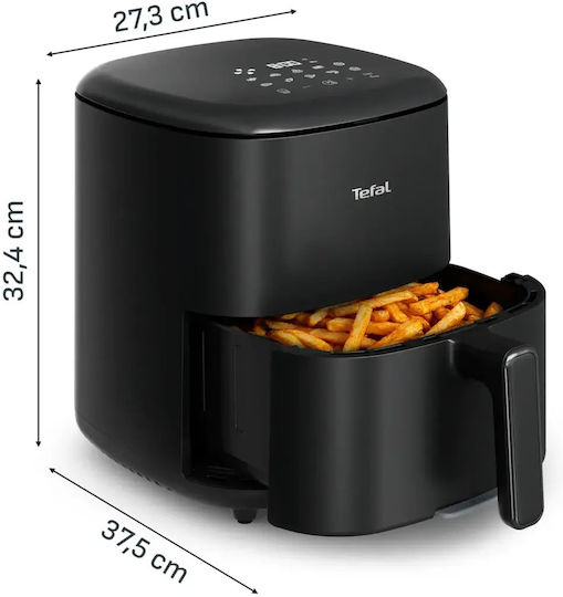 Tefal Easy Fry Air Fryer 5lt Μαύρο