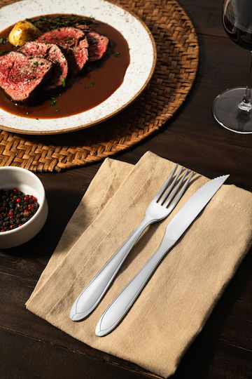 Tramontina Cutlery Set Stainless Steel 18/10 Silver 42 Pieces