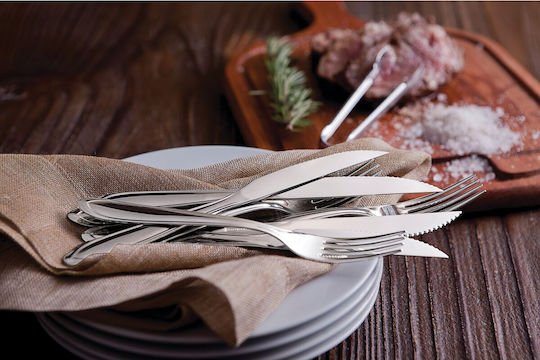 Tramontina Cutlery Set Stainless Steel 18/10 Silver 42 Pieces