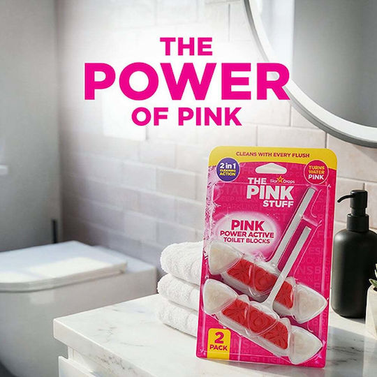The Pink Stuff Block Λεκάνης με Άρωμα Φρεσκάδας 2x40gr