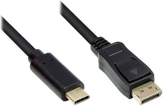 Good Connections Video Cable USB Type-C Male to DisplayPort 60W PD Black 5m