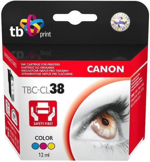 TB Print Συμβατό Μελάνι Εκτυπωτή InkJet Canon 12ml Πολλαπλό (Color) 1τμχ