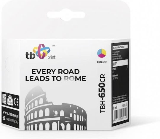TB Print Συμβατό Μελάνι Εκτυπωτή InkJet HP 2515 400 Σελίδων 8ml Πολλαπλό (Color) 1τμχ