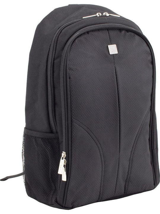 Sbox Boston Τσάντα Πλάτης για Laptop 15.6" σε Μαύρο χρώμα