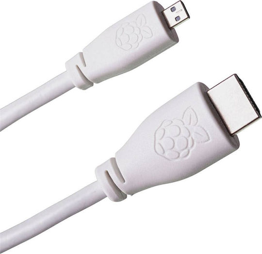 Raspberry Pi Кабел HDMI мъжки - микро HDMI мъжки 1м Черен