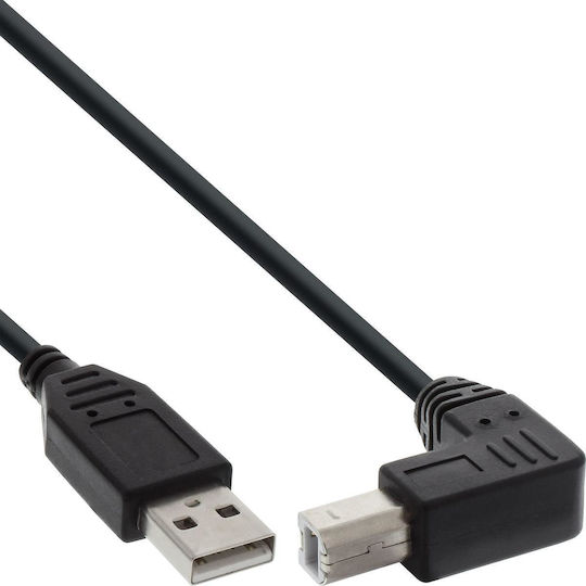 Goobay USB 2.0 Cable USB-A male - USB-B male Μαύρο 0.5m 93016
