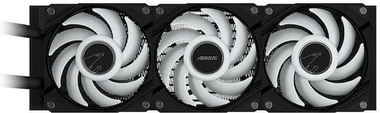 Gigabyte AORUS Waterforce II 360 Wasserkühlsysteme AIO CPU mit 3 Lüfterabmessungen 120mm und ARGB Beleuchtung