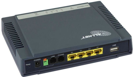 Allnet ALL126AM3 VDSL2 Modem Router με 4 Θύρες