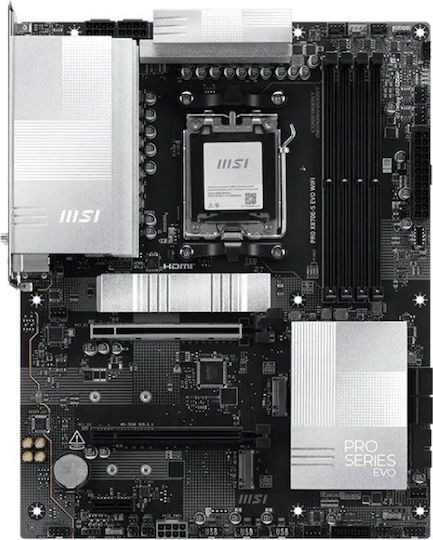 PRO X870E-S EVO WIFI Motherboard ATX with AMD AM5 Socket 7E86-003R