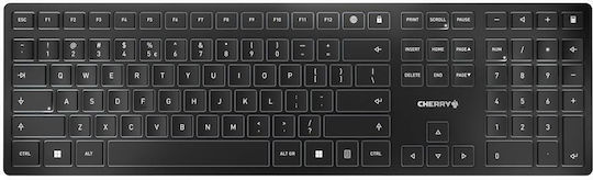 Cherry KW 9100 Ασύρματο Bluetooth Πληκτρολόγιο Αγγλικό US