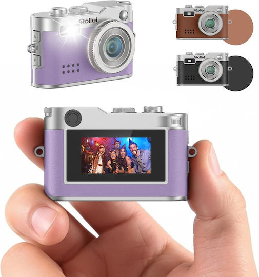 Mini Kompaktkamera 2MP Lila