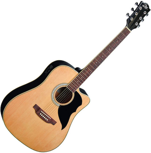 Acustică Chitară Chitare acustice cu decupaj Natural