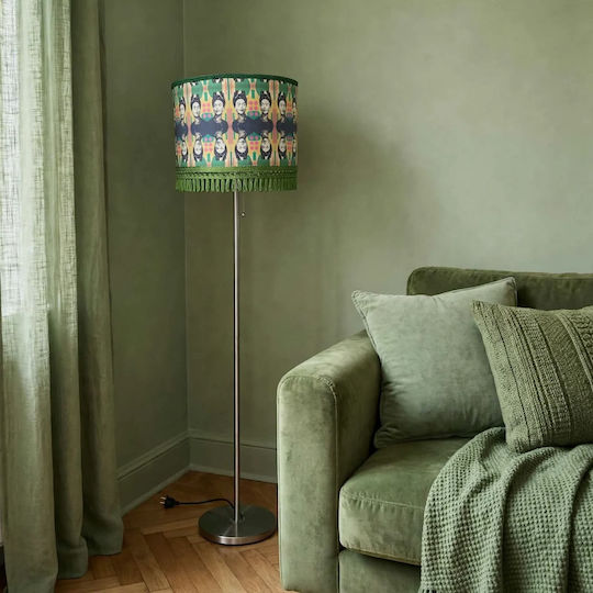 Oxygen Lovely Frida Floor Lamp with Socket for Bulb E27 Green