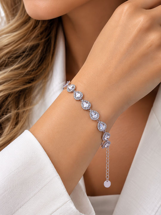 Kingleap Women's Steel Chain Bracelet