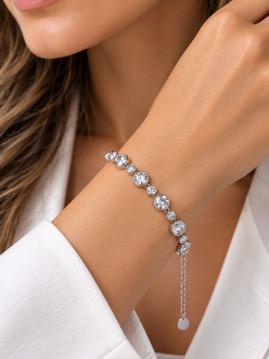Kingleap Women's Chain Bracelet Made of Steel