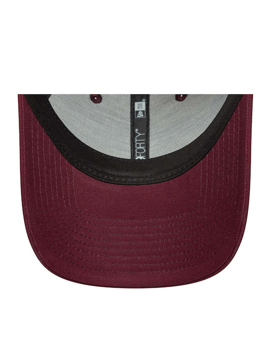 Vr46 9forty Cap Seasonal New Era #46 Burgunderrot
