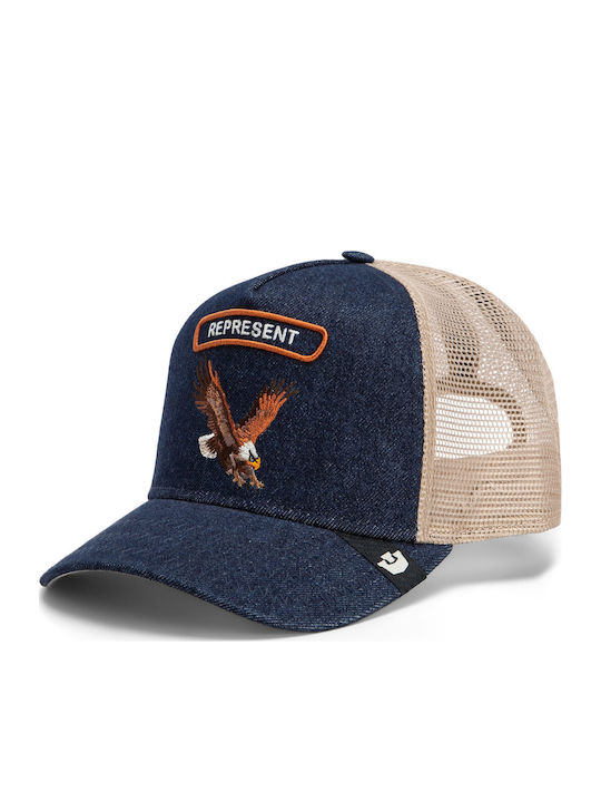 Goorin Bros Represent Denim Rocker Cap Goorin Bros Represent Denim Rocker Cap