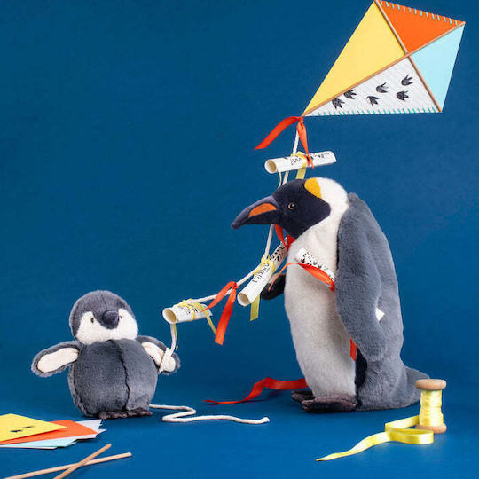 Moulin Roty Plush Penguin for Newborns 34 cm