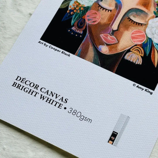 Galerie Decor Canvas Bright White Photo Paper 380 G 61 Cm × 15 M