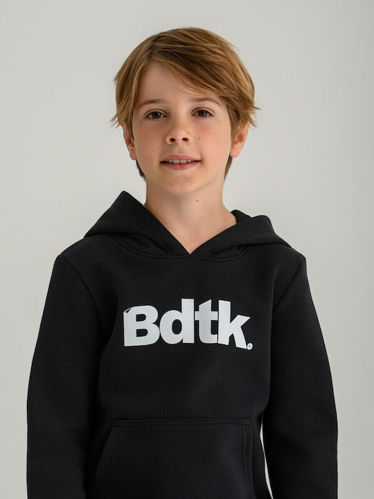 BodyTalk Kids Hooded Sweatshirt With Pockets Black