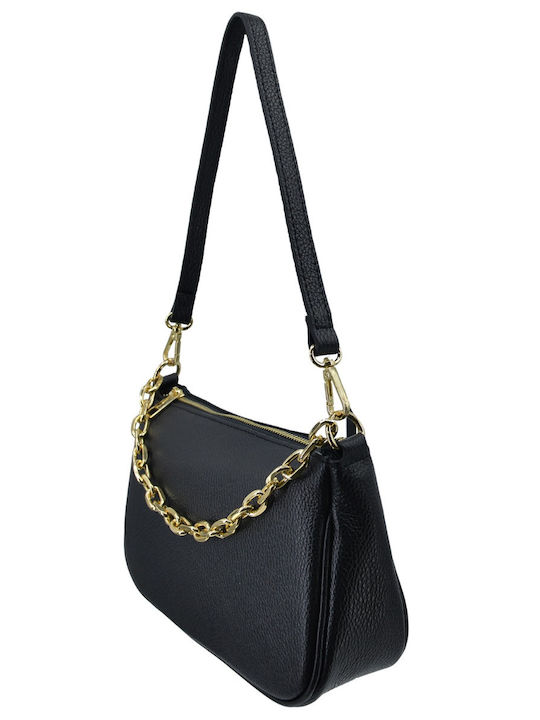Leather Women's Handbag / Shoulder / Crossbody Black