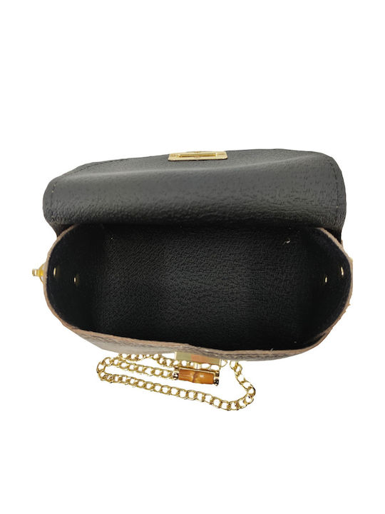 Leather Women's Handbag / Shoulder / Crossbody Gold