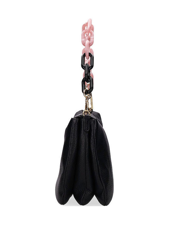 Women's Shoulder Bag Black / Pink