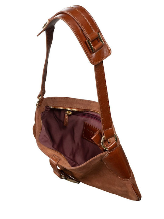 Leather Women's Shoulder / Handbag Tabac Brown