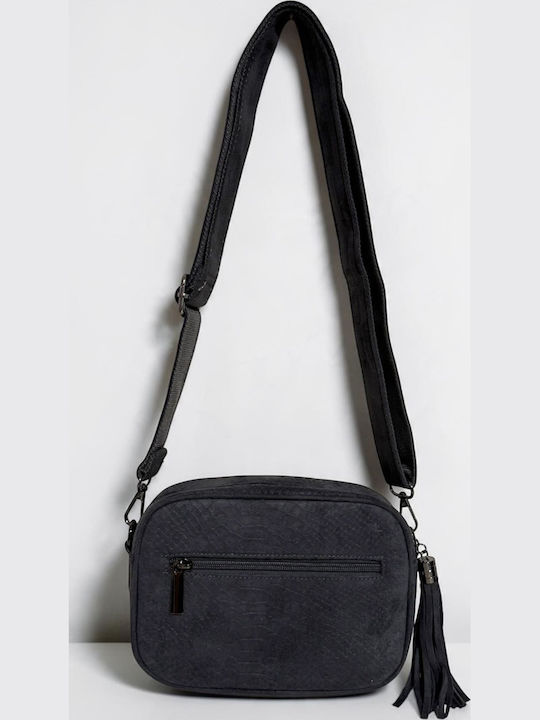 Amelia Women's Crossbody Bag Croco Grey
