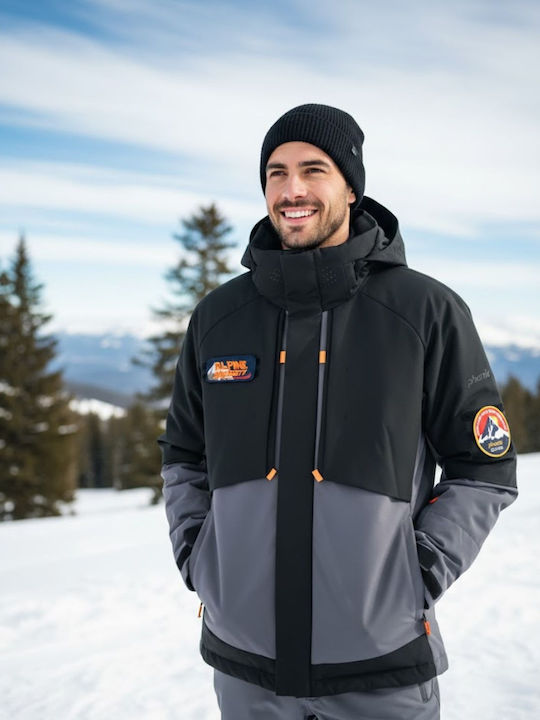 Phenix EMS23OT22 Ανδρικό Μπουφάν Gore-Tex για Σκι & Snowboard Γκρι Phenix EMS23OT22 Ανδρικό Μπουφάν Gore-Tex για Σκι & Snowboard Γκρι