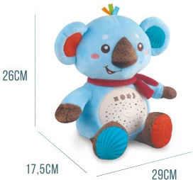 LUDIRO Plush Toy with Sound 29 cm