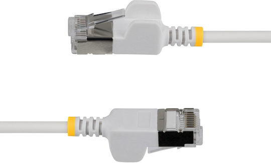 StarTech U/FTP (STP) Cat.6a (Gigabit) Ethernet Network Cable 0.15m White 10pcs