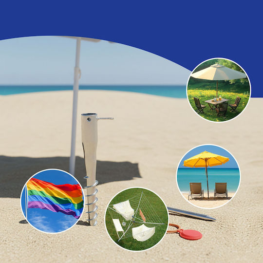 Relaxdays Ударен Прът Пластмасов 70 мм Червен