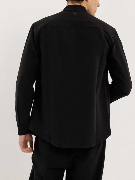 Vittorio Artist Overshirt Μαύρο