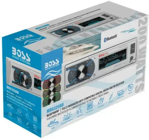 Boss Marine Mr632uab Ράδιο 4x50w