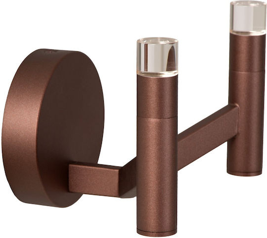 Lucide 21251-02-96 Wellington Wall Light Brown Coffee 2700 K