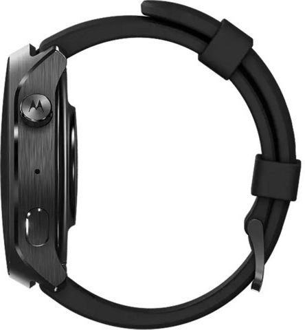 Moto Watch Ultra Stainless Steel 46mm Waterproof with eSIM and Heart Rate Monitor (Gunmetal)